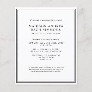 Budget Moderne Begrafenisdienst Viering van het Le