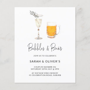 Budget Moderne Bubbles & Brews Couples - Foto Flyer