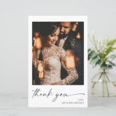 Budget Moderne Calligrafie Onmiddellijk fotohuweli (Staand voorkant)