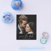 Budget Moderne Chic Foto Verticale Sla de Datum Op Flyer (Enkel)