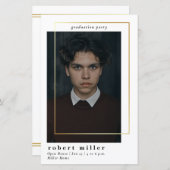 Budget Moderne Eenvoudige Afstuderen van de Foto (Voorkant / Achterkant)