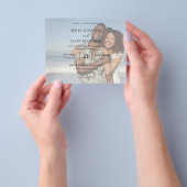 Budget Moderne Foto 5 Horizontal Wedding Flyer (Hand)