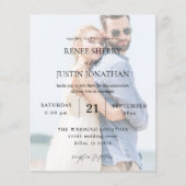 Budget Moderne Foto 5 Vertical Wedding (Voorkant)