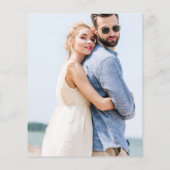 Budget Moderne Foto 5 Vertical Wedding Flyer (Achterkant)