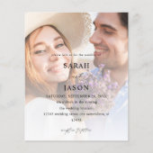 Budget Moderne Foto 7 Vertical Wedding (Voorkant)