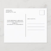 Budget Moderne Foto Collage bespaart de datum (Achterkant)