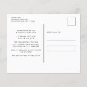 Budget Moderne Foto Collage Graduation Invitations (Achterkant)