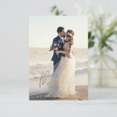 Budget Moderne Foto Dankkaarten Kaart (Staand voorkant)