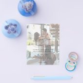 Budget Moderne Foto Vertical 9 Wedding Flyer (Enkel)