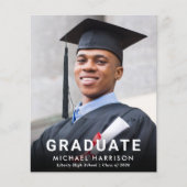 Budget Moderne Fotogradustrie Uitnodiging (Voorkant)