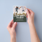 BUDGET Moderne FOTOVERLOVINGSAANKONDIGING Flyer (Hand)