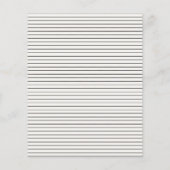 budget Moderne handgeschreven typografie bruiloft (Achterkant)