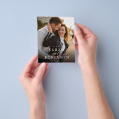 Budget Moderne M Foto Verticale afbeelding Opslaan Flyer (Hand)