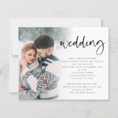 Budget Moderne Manuscript de Code QR van de Foto Q (Voorkant)