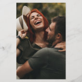 Budget Moderne Manuscript de Uitnodiging van het B (Achterkant)