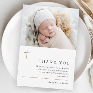 Budget Moderne Minimale Photo Baptism - Hartelijk