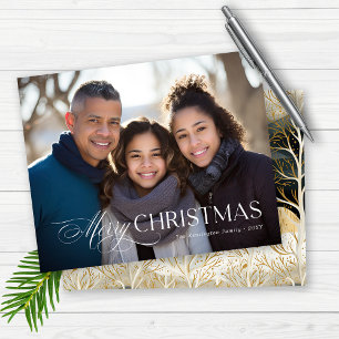Budget Moderne typografie Kerstvakantie foto