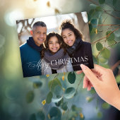 Budget Moderne typografie Kerstvakantie foto