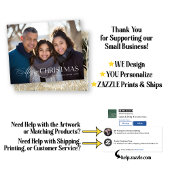 Budget Moderne typografie Kerstvakantie foto