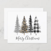 Budget Moderne Vakkerfeestdag Kaart (Voorkant / Achterkant)