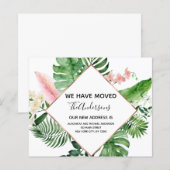 Budget Moving Announge Tropische Floral (Voorkant / Achterkant)