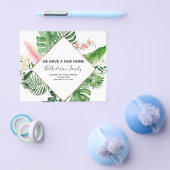 Budget Moving Announge Tropische Floral Flyer (Enkel)