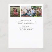 Budget multi 6 photo Joyeuse carte de Noël (Dos)