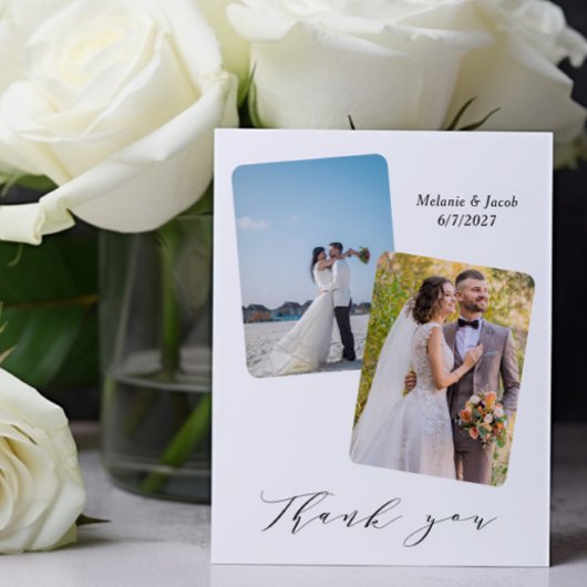 Budget Multi Photos Mariage Merci Cartes
