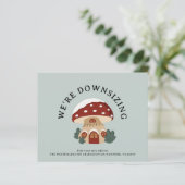 Budget Mushroom House Diminuer Nouvelle carte d'ad (Debout devant)