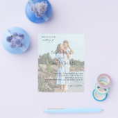 Budget Names Modern Foto 6 Wedding Flyer (Enkel)