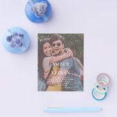 Budget namiddag Shades - Fotobruiloft Flyer (Enkel)