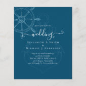 BUDGET Nautical Ships Wheel Weddenschap (Voorkant)