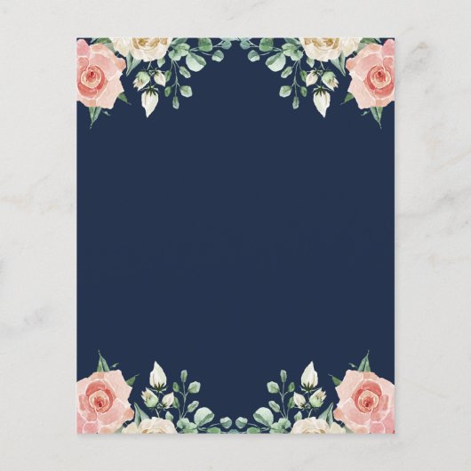 Budget Navy Blue, Bleek roze bruin bruinbruin (Achterkant)