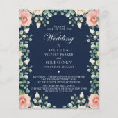 Budget Navy Blue, Bleek roze bruin bruinbruin (Voorkant)