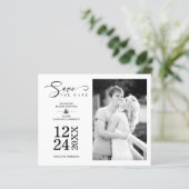 Budget Nice Modern Romantic Wedding Couple Photo (Staand voorkant)