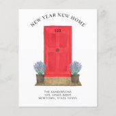 Budget Nieuwjaar Nieuw Home Rode deur Verhuizen (Voorkant)