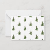 budget Noel entreprise moderne Noël Carte de vacan (Dos)