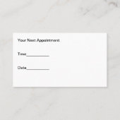 Budget Nomination Carte de visite Dentelle (Dos)