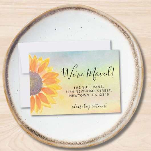 Budget Nous avons déplacé le Faire-part de déplace