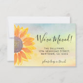 Budget Nous avons déplacé le Faire-part de déplace (Devant)