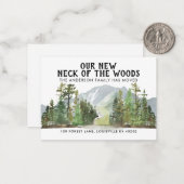 Budget Nouveau cou de la carte de déplacement des (Devant/Arrière en situation)