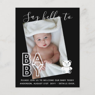 BUDGET Nouveaux Cartes photos pour bébés - Fun Gir