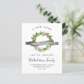 Budget Nouvelle adresse résidentielle Carte de dém (Debout devant)