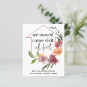 Budget Nouvelle adresse résidentielle, Carte Faire (Debout devant)