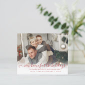 Budget Nouvelle maison pour Carte photo de vacance (Debout devant)