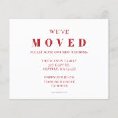 Budget Nouvelle maison pour Carte photo de vacance (Dos)