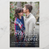 Budget Nouvelle Photo Maison Moving Carte de vacan (Devant)