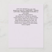 Budget Nuestra Boda Navy Blue Flowers Uitnodiginge Flyer (Achterkant)