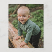 Budget Oerwoud Animals Twee Wild Foto Verjaardag (Achterkant)