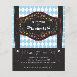 Budget Oktoberfest, Octoberfest Party Invite Flyer